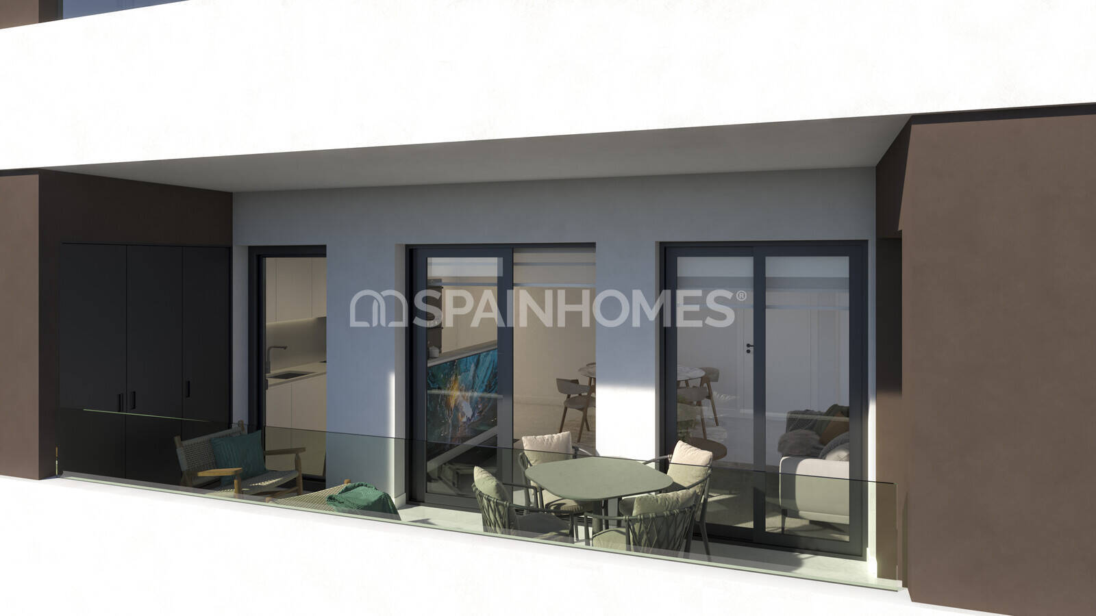 Apartamento en Santa Pola, Alicante, España 3 dormitorios, 121 m2 No. 131218