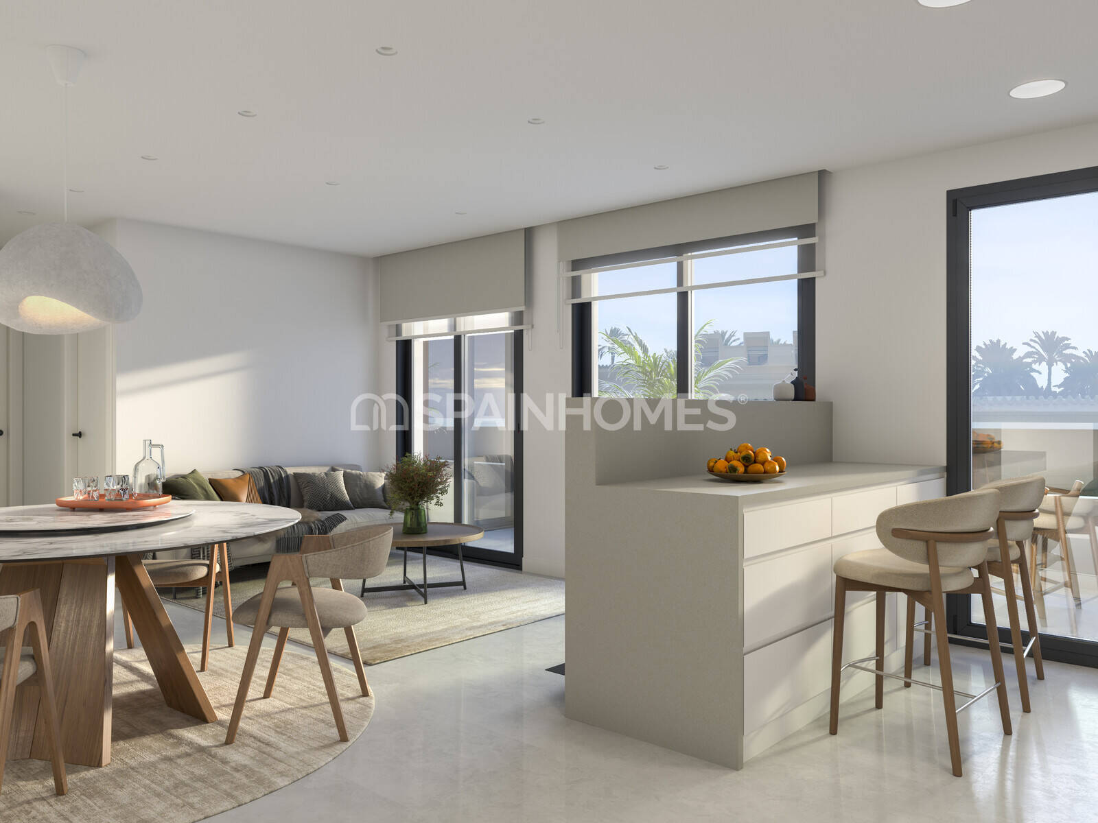 Apartamento en Santa Pola, Alicante, España 3 dormitorios, 121 m2 No. 131218