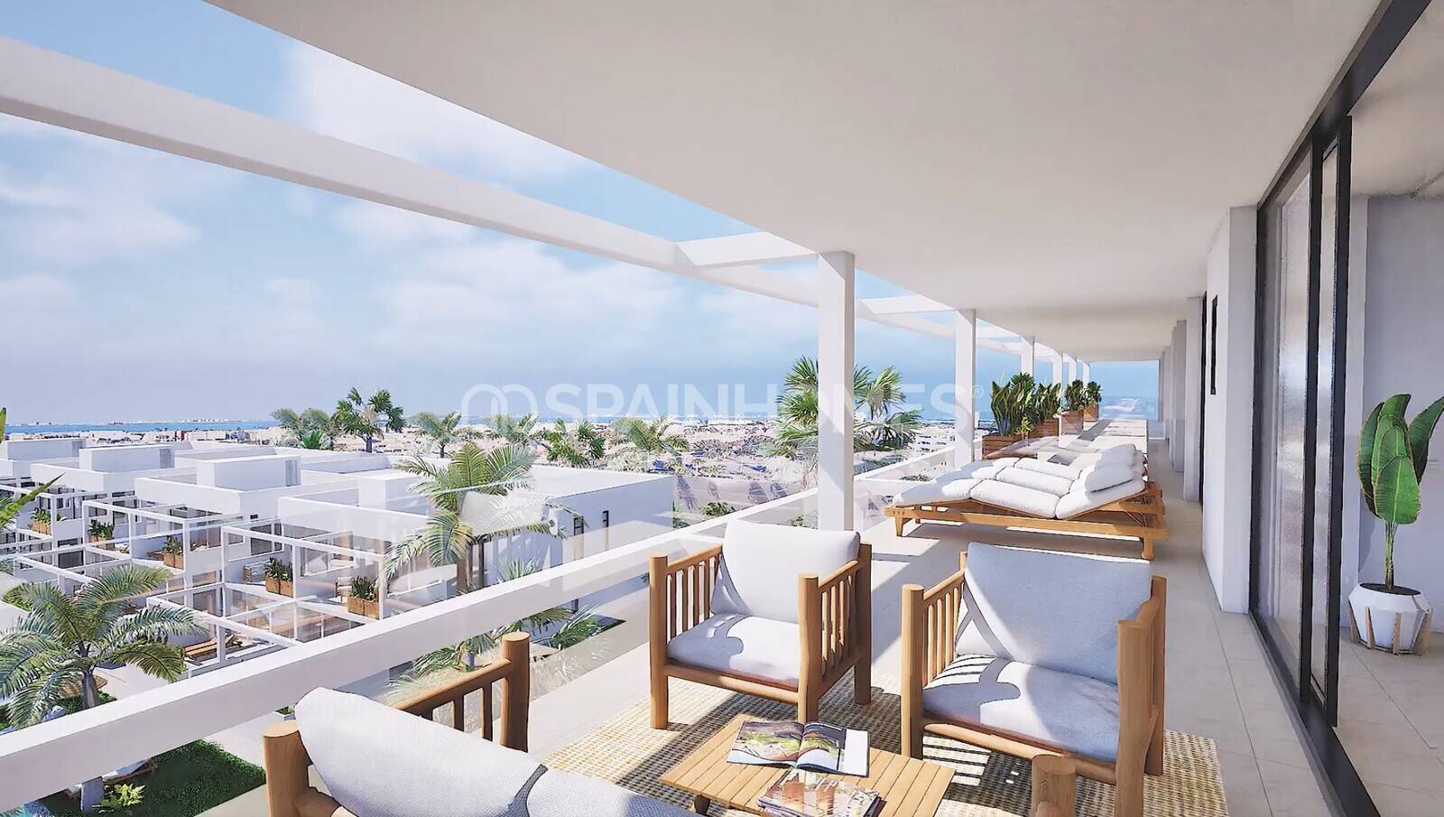 Apartament w Cartagena, Murcia, Hiszpania 2 sypialnie, 76 mkw. nr 131212