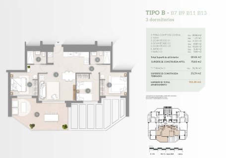 Dzīvoklis pārdošanā Calpe, Alicante, Spānijā 3 istabas, 79 m2 Nr. 128498 - attēls 10