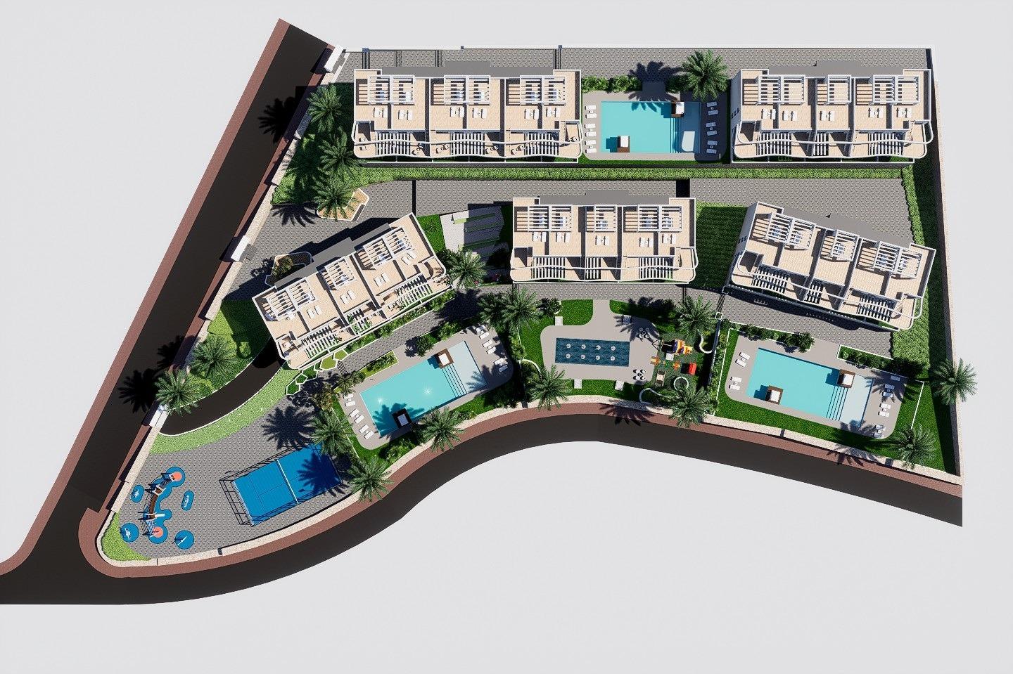 Квартира в Финестрат, Аликанте, Испания 2 спальни, 68м2 №131441