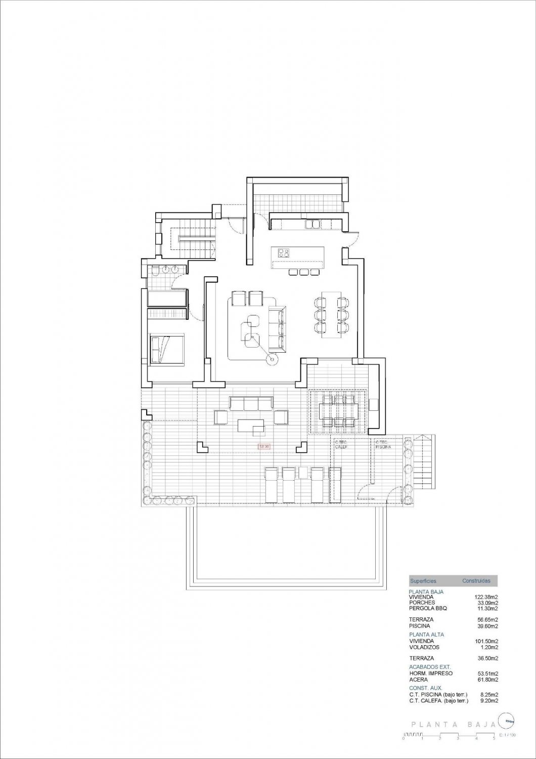 Villa en Fustera, Alicante, España 4 dormitorios, 269 m2 No. 131439