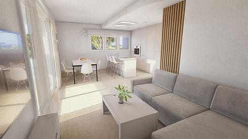 Apartment in Calpe, Alicante, Spain 3 bedrooms, 163 sq.m. No. 129292