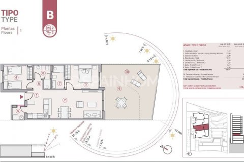 Apartment for sale Calpe, Alicante, Spain 2 bedrooms, 70 sq.m. No. 121311 - photo 3