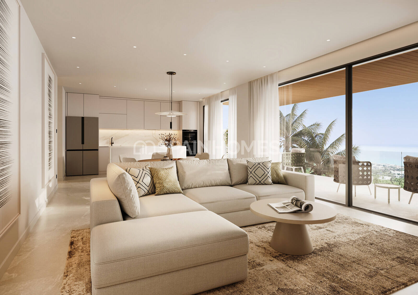 Penthauss Mijas, Malaga, Spānijā 3 istabas, 100 m2 Nr. 132858