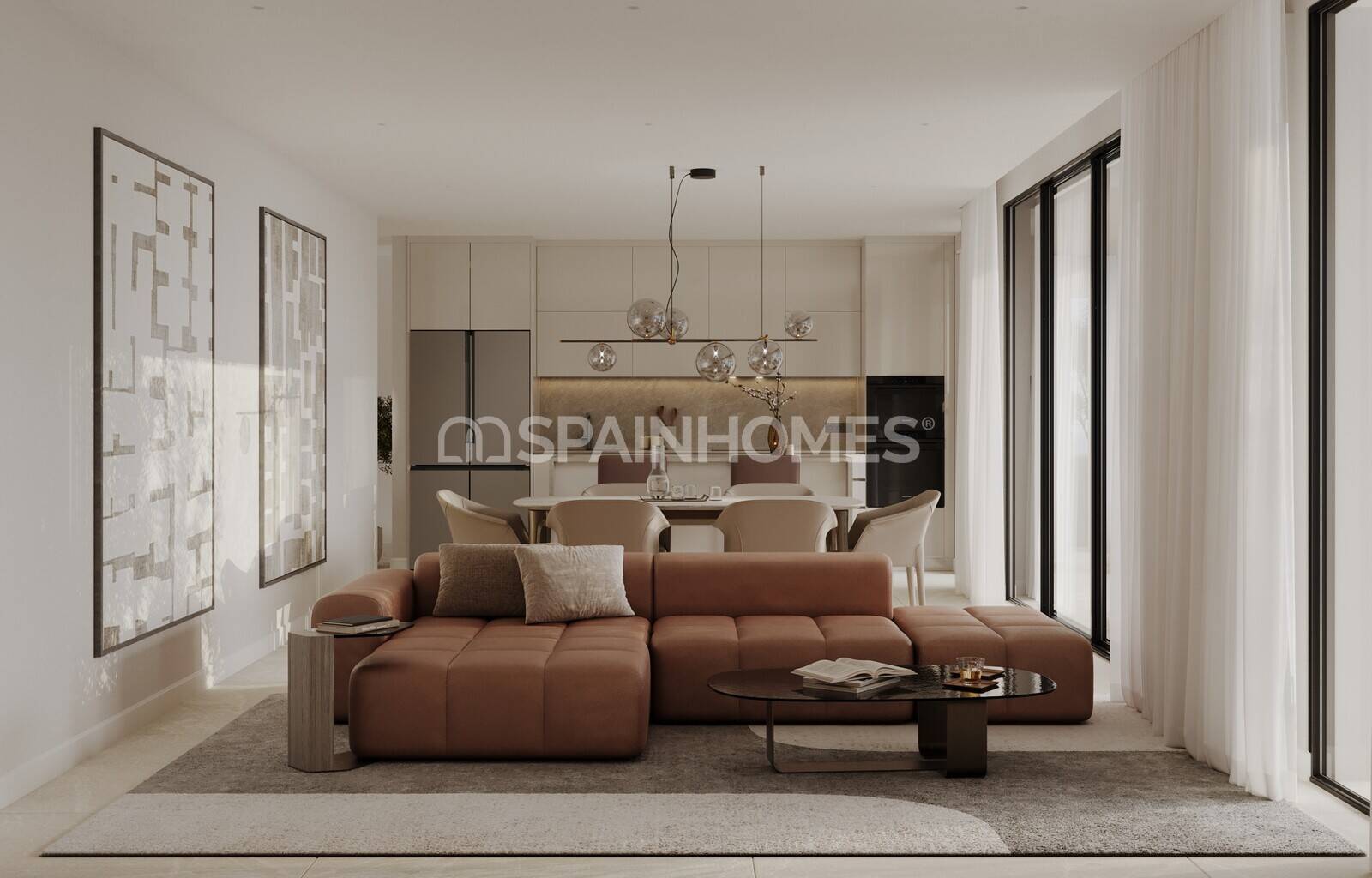 Penthauss Mijas, Malaga, Spānijā 3 istabas, 100 m2 Nr. 132858