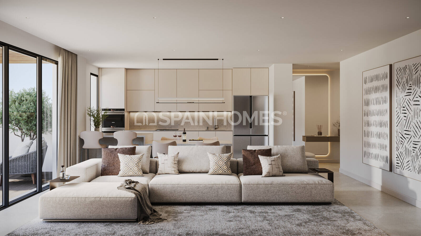 Penthauss Mijas, Malaga, Spānijā 3 istabas, 100 m2 Nr. 132858