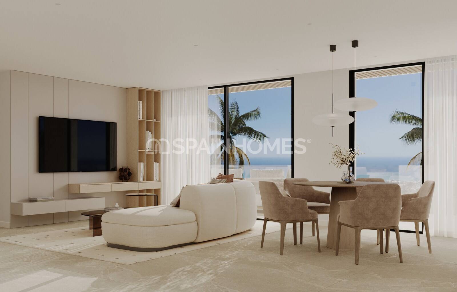 Penthauss Mijas, Malaga, Spānijā 3 istabas, 100 m2 Nr. 132858