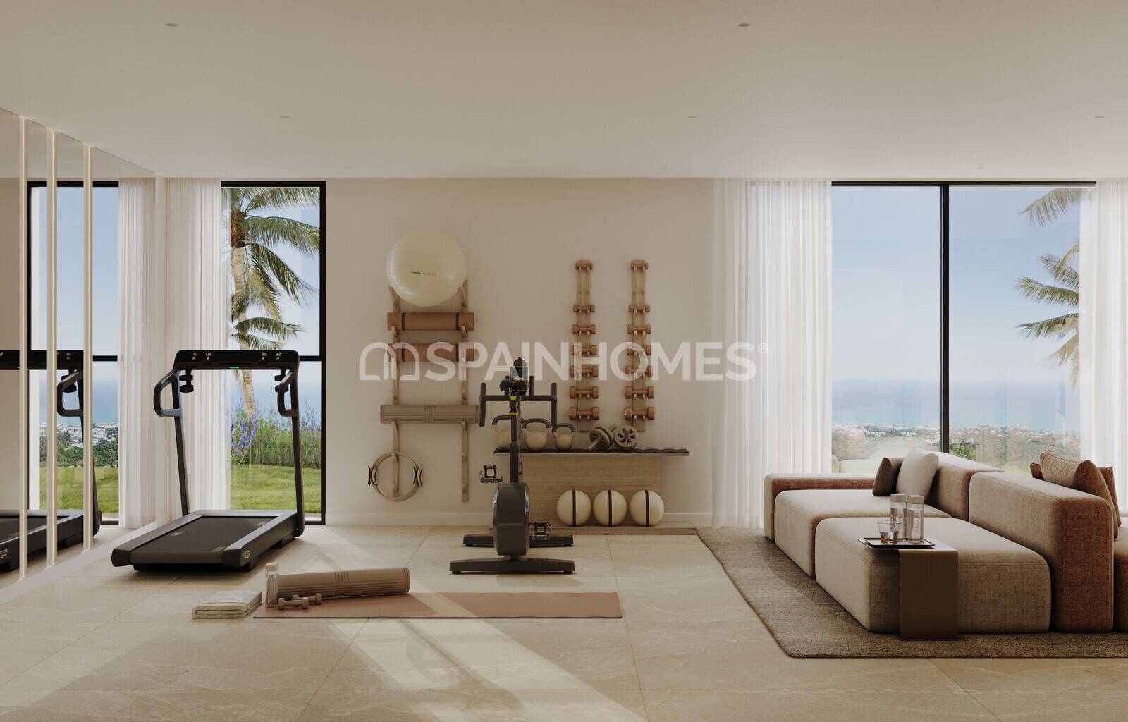 Penthauss Mijas, Malaga, Spānijā 3 istabas, 100 m2 Nr. 132858