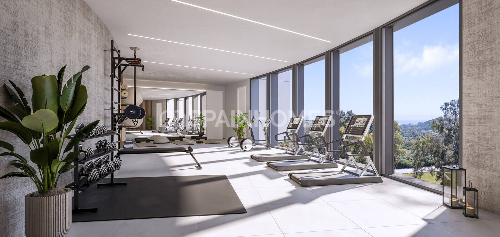 Apartment in Estepona, Malaga, Spain 3 bedrooms, 102 sq.m. No. 131223