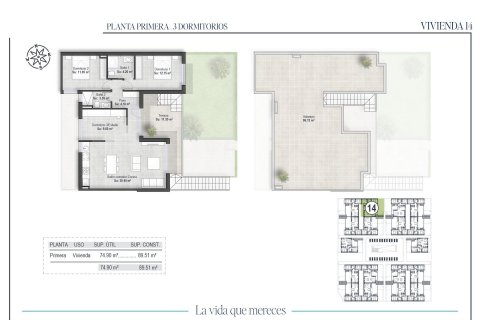 Bungalow zum Verkauf Condado de Alhama Golf Resort, Murcia, Spanien 3 Schlafzimmer, 88 m2 Nr. 125535 - Foto 5
