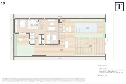 Villa till salu i Pulpi, Almeria, Spanien 3 sovrum, 122 kvm. Nr. 121518 - foto 15