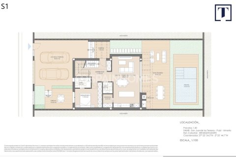 Villa till salu i Pulpi, Almeria, Spanien 3 sovrum, 122 kvm. Nr. 121518 - foto 12