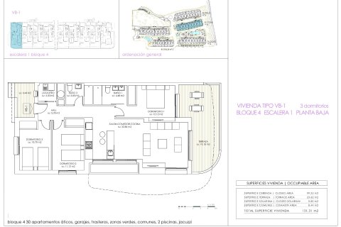 Dzīvoklis pārdošanā Playa Flamenca II, Alicante, Spānijā 3 istabas, 99 m2 Nr. 131373 - attēls 8