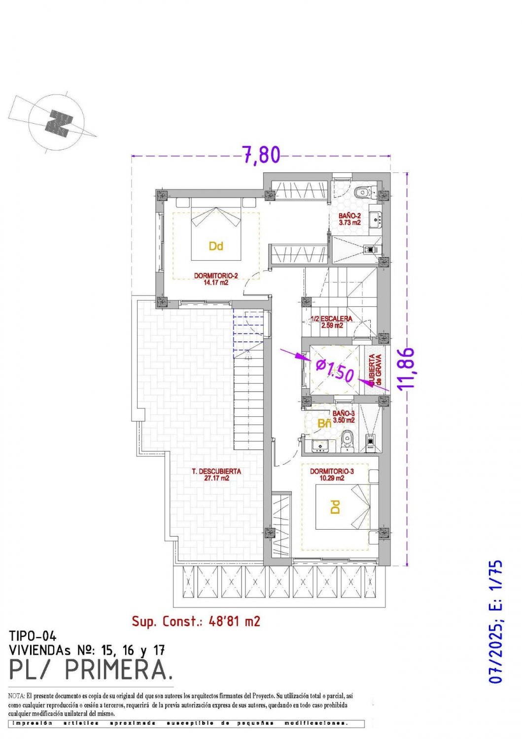 Willa w Finestrat, Alicante, Hiszpania 3 sypialnie, 127 mkw. nr 131375