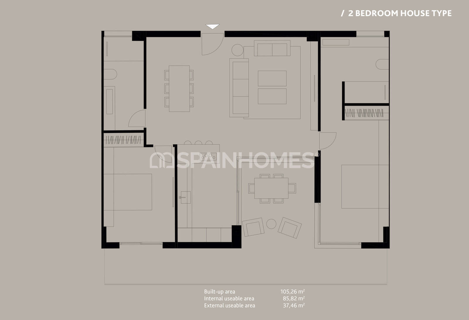 Appartamento a Marbella, Malaga, Spagna 3 camere da letto, 98 mq. N° 121251