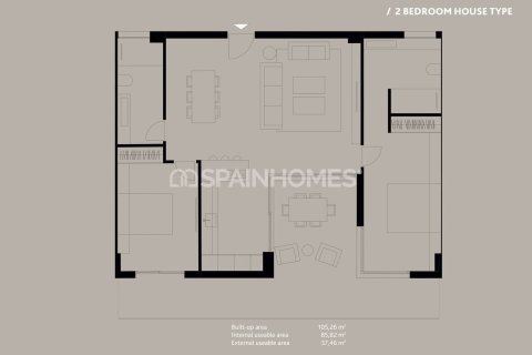 Penthäuser zum Verkauf in Marbella, Malaga, Spanien 3 Schlafzimmer, 119 m2 Nr. 121254 - Foto 21