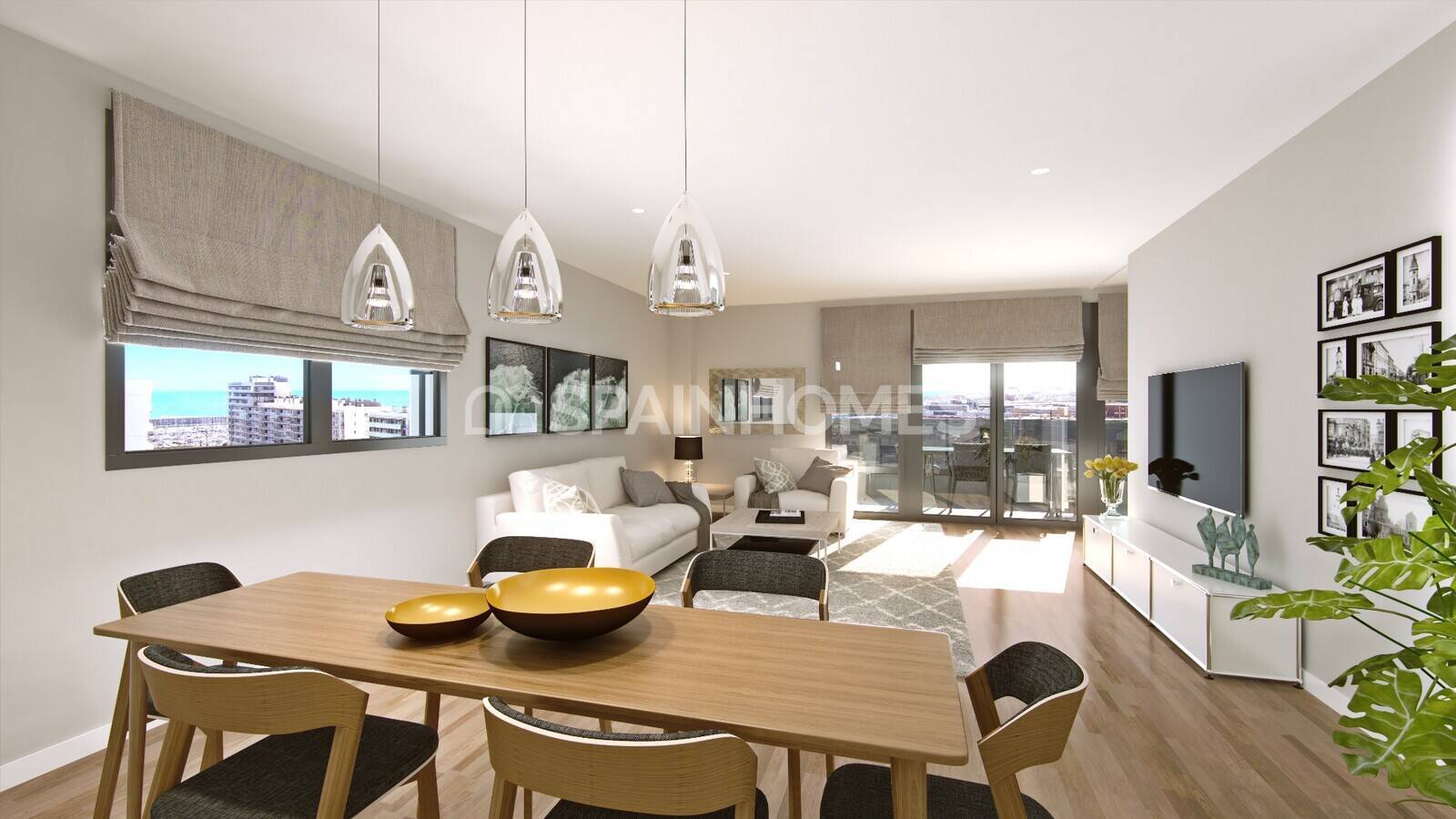 Huoneisto Badalona, Barcelona, Espanja 3 makuuhuonetta, 74 m2 No. 120633