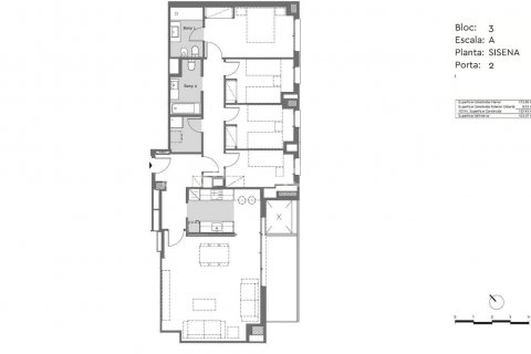 Продажа квартиры в Бадалона, Барселона, Испания 3 спальни, 90м2 №120633 - фото 11