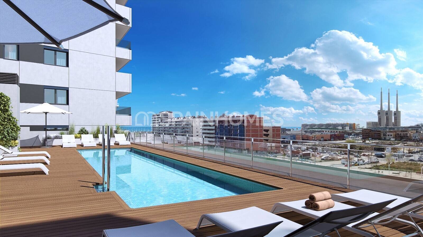 Apartment in Badalona, Barcelona, Spain 4 bedrooms, 100 sq.m. No. 120634