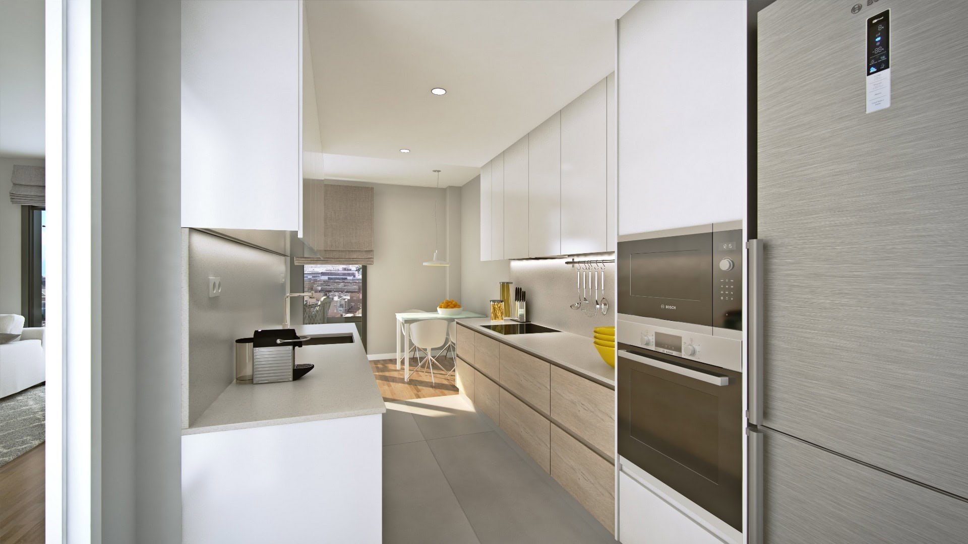 Apartment in Badalona, Barcelona, Spain 4 bedrooms, 114 sq.m. No. 122667