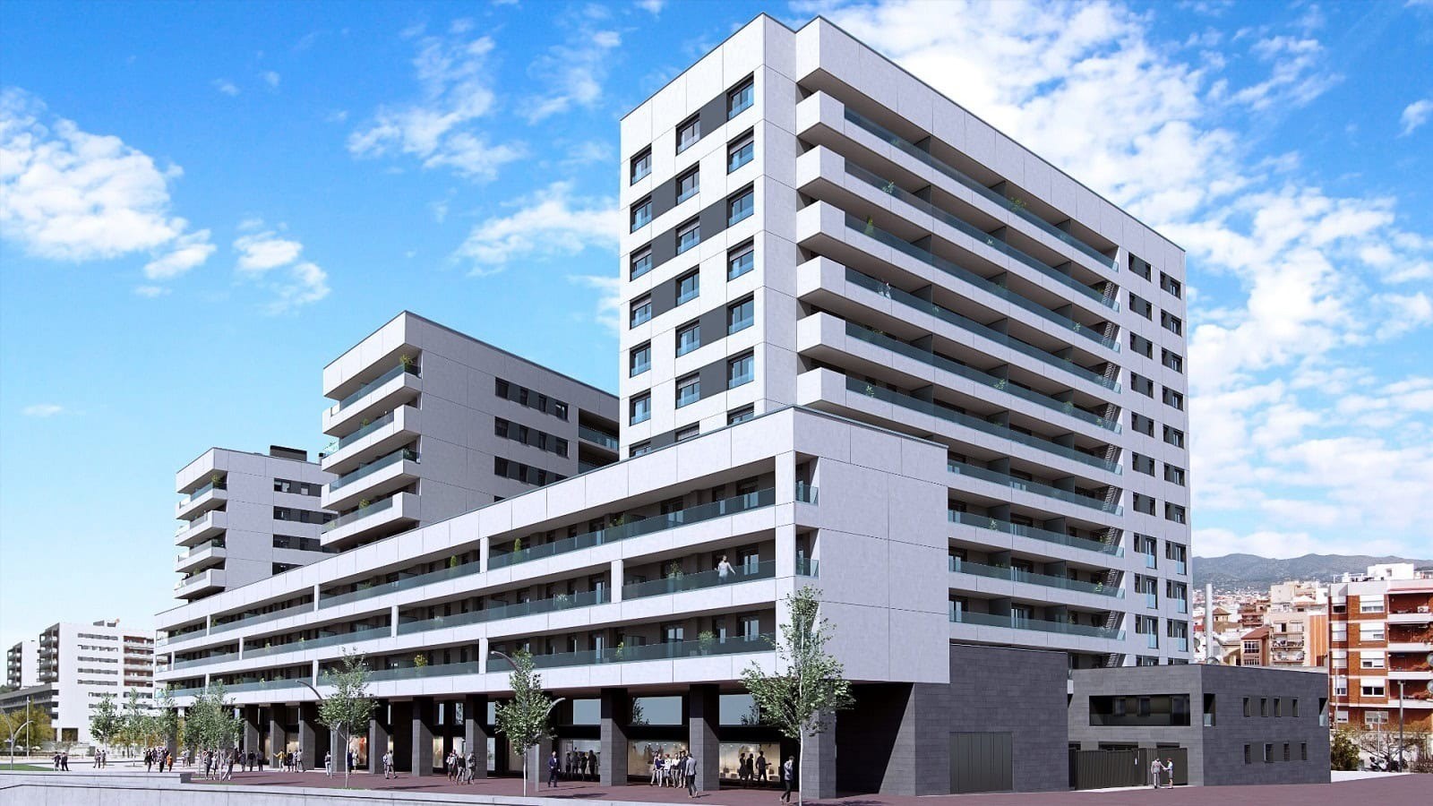 Apartment in Badalona, Barcelona, Spain 4 bedrooms, 114 sq.m. No. 122667