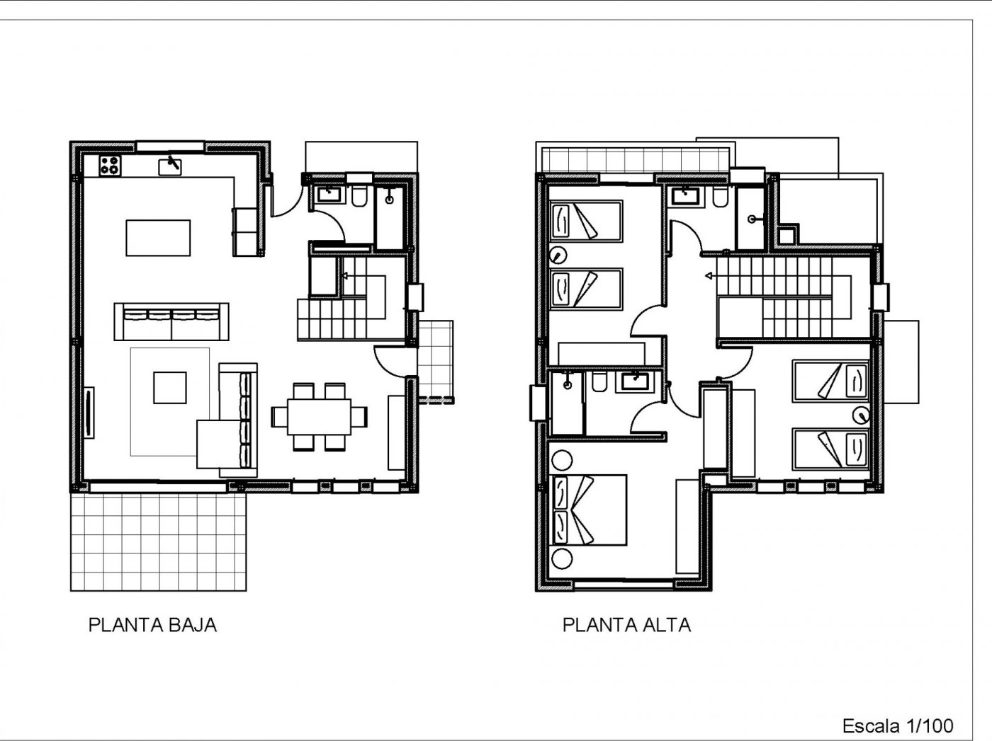 Villa in Denia, Alicante, Spanien 3 Schlafzimmer, 180 m2 Nr. 131452