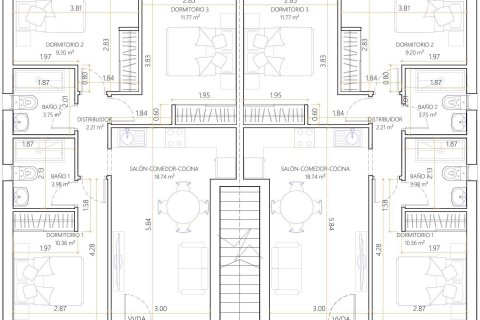 Bungalow in vendita a Nueva Torrevieja, Alicante, Spagna 3 camere da letto, 71 mq. N° 130621 - foto 17