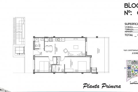 Wohnung zum Verkauf Guardamar del Segura, Alicante, Spanien 2 Schlafzimmer, 64 m2 Nr. 125495 - Foto 9