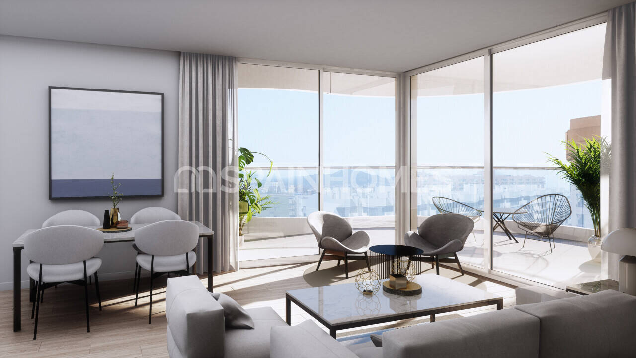 Takvåning i Fuengirola, Malaga, Spanien 3 sovrum, 86 kvm. Nr. 121337