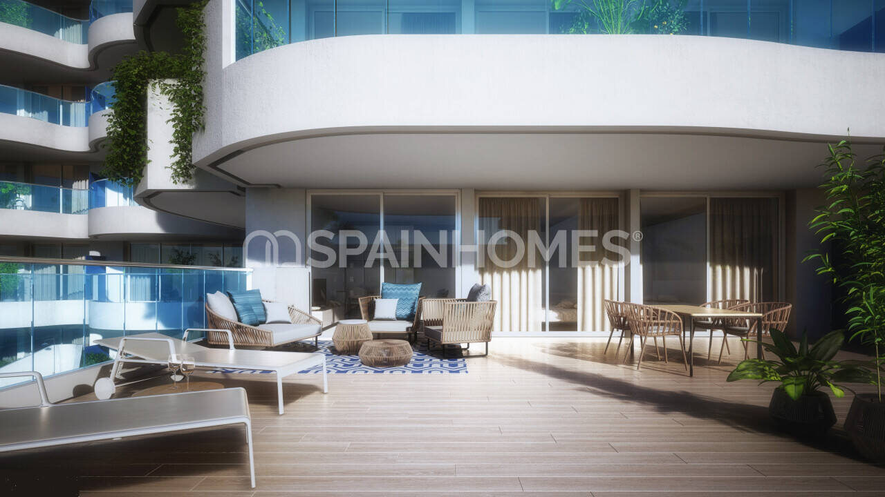 Takvåning i Fuengirola, Malaga, Spanien 3 sovrum, 86 kvm. Nr. 121337