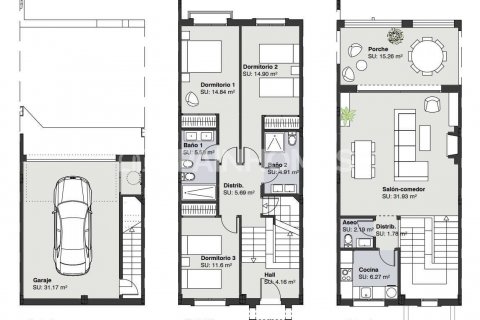 Villa en venta Estepona, Málaga, España 3 dormitorios, 147 m2 No. 122482 - foto 10