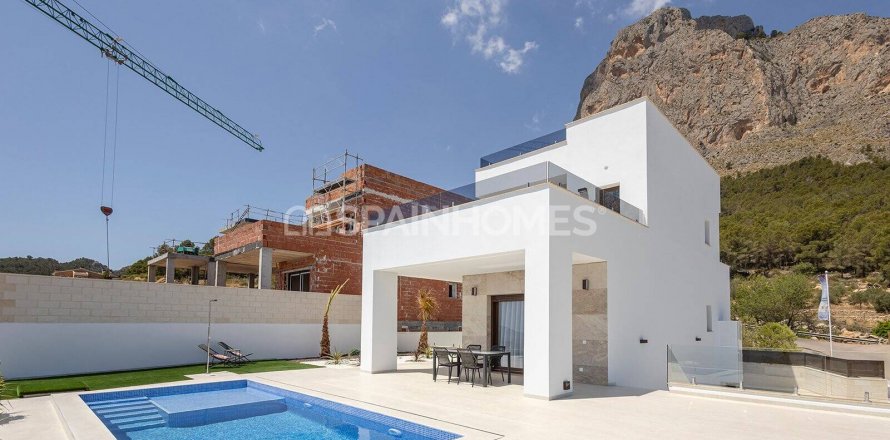 Villa Polop, Alicante, Spain 3 bedrooms, 129 sq.m. No. 120707
