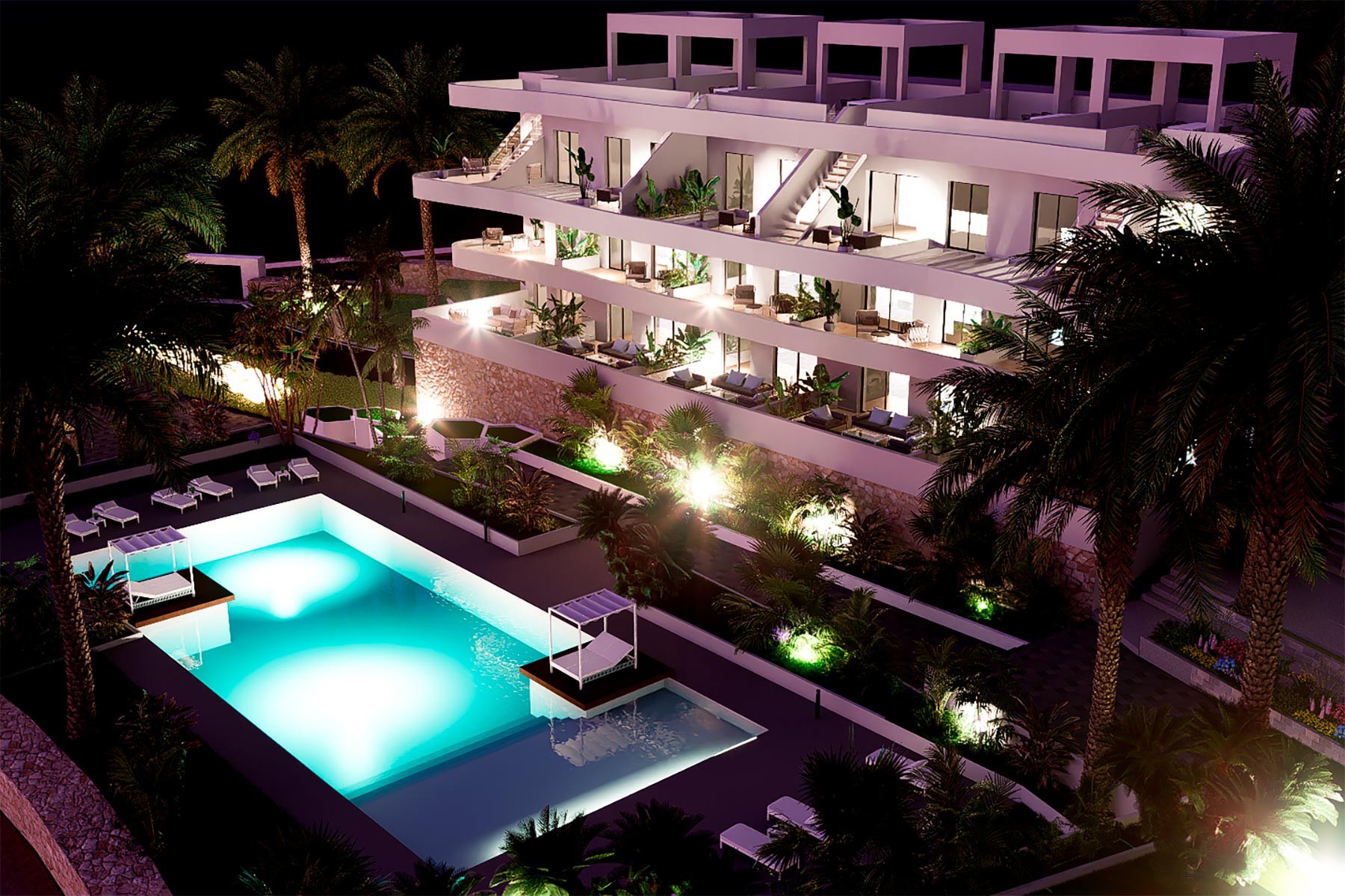 Wohnung in Finestrat, Alicante, Spanien 2 Schlafzimmer, 89 m2 Nr. 131340