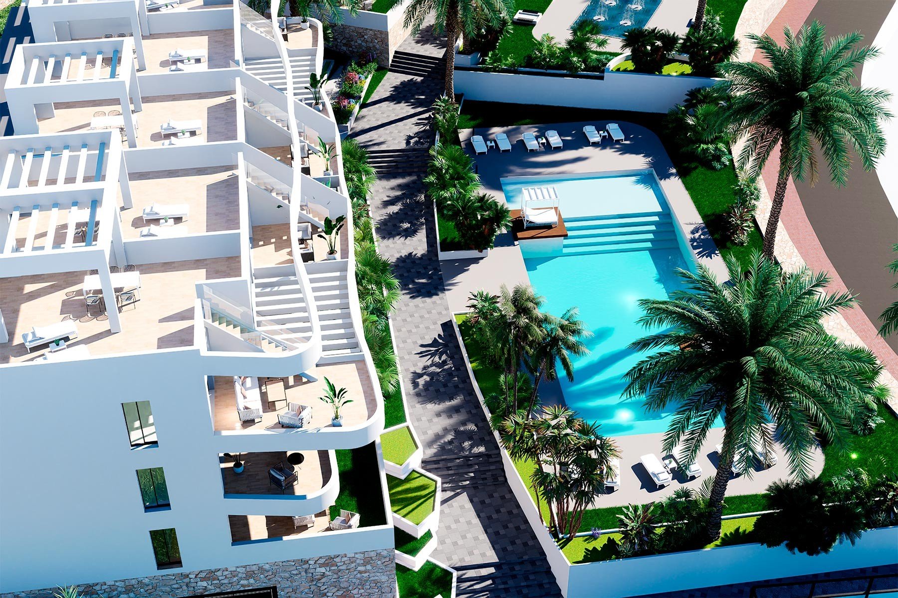 Wohnung in Finestrat, Alicante, Spanien 2 Schlafzimmer, 89 m2 Nr. 131340