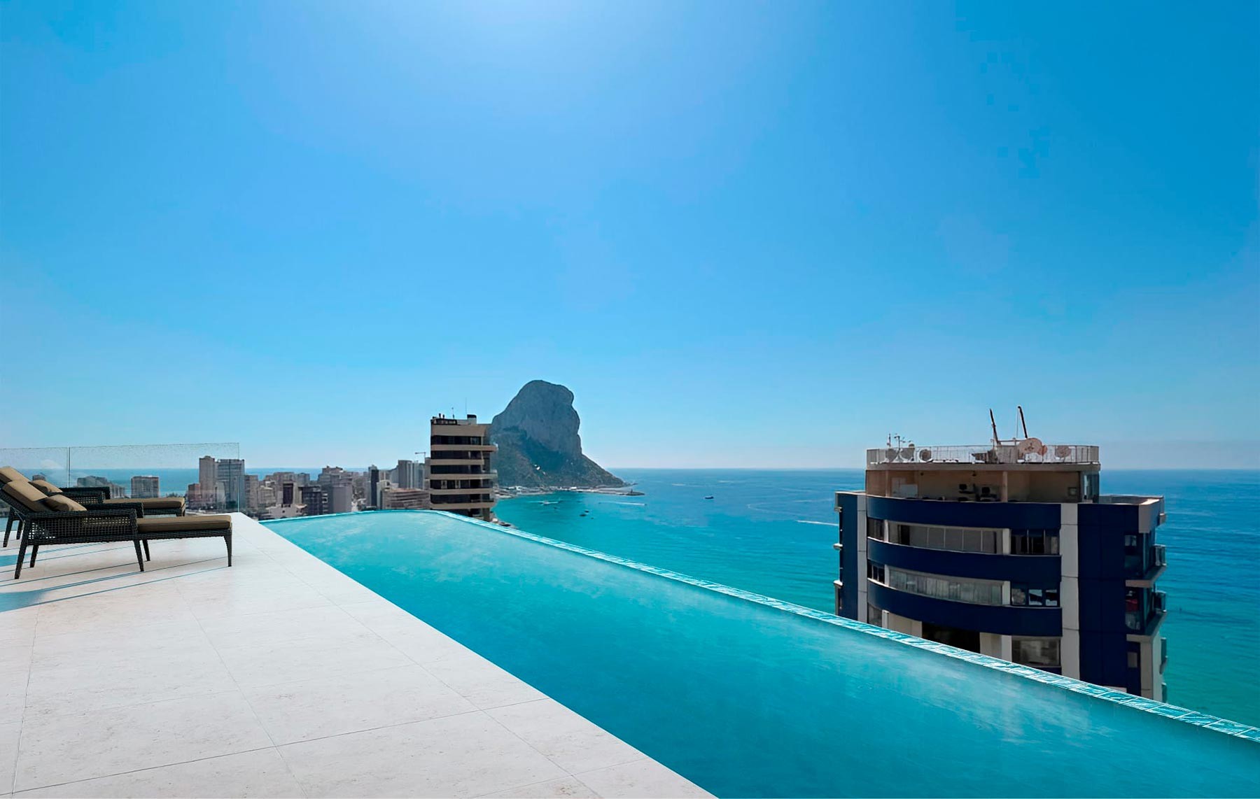Penthouse w Calpe, Alicante, Hiszpania 1 sypialnia, 66 mkw. nr 128374