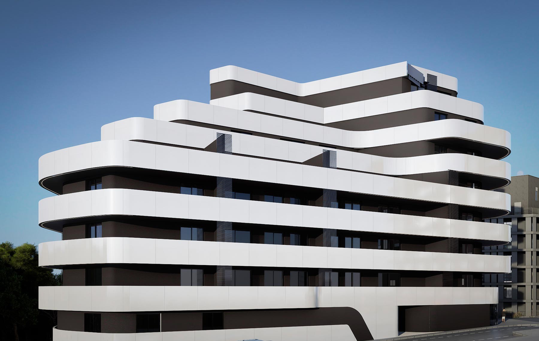 Attico a Calpe, Alicante, Spagna 2 camere da letto, 98 mq. N° 128373