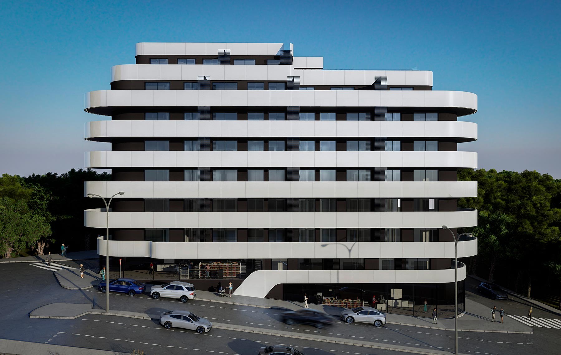 Attico a Calpe, Alicante, Spagna 2 camere da letto, 98 mq. N° 128373