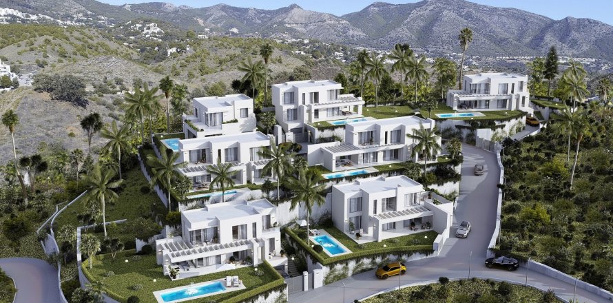 Villa Mijas, Malaga, Spain 4 bedrooms, 219 sq.m. No. 124339