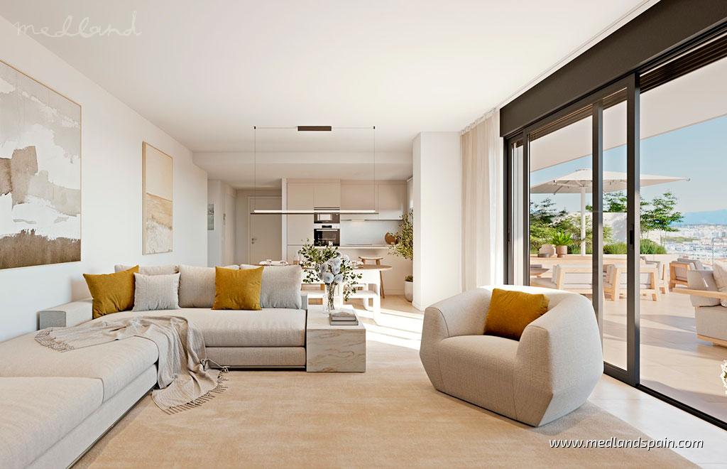 Wohnung in Estepona, Malaga, Spanien 2 Schlafzimmer, 137 m2 Nr. 130478