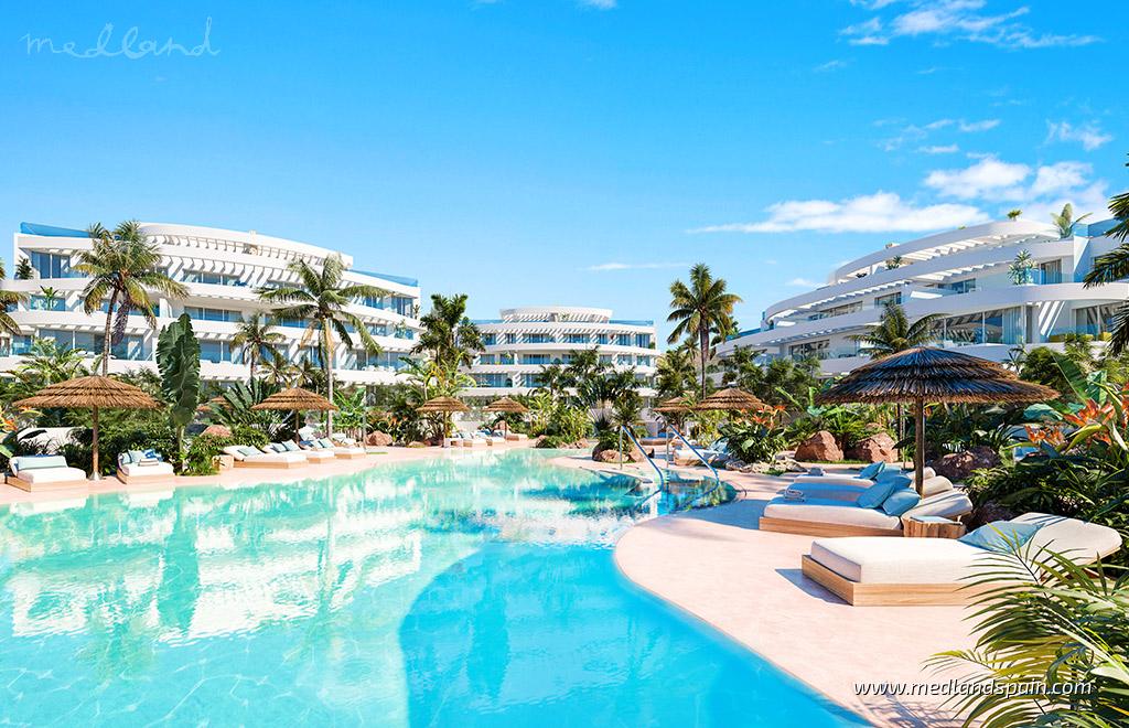 Lägenhet i Mijas Costa, Malaga, Spanien 3 sovrum, 125 kvm. Nr. 130475