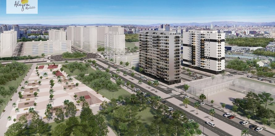 Huoneisto Valencia, Espanja 1 makuuhuone, 73.3 m2 No. 129676