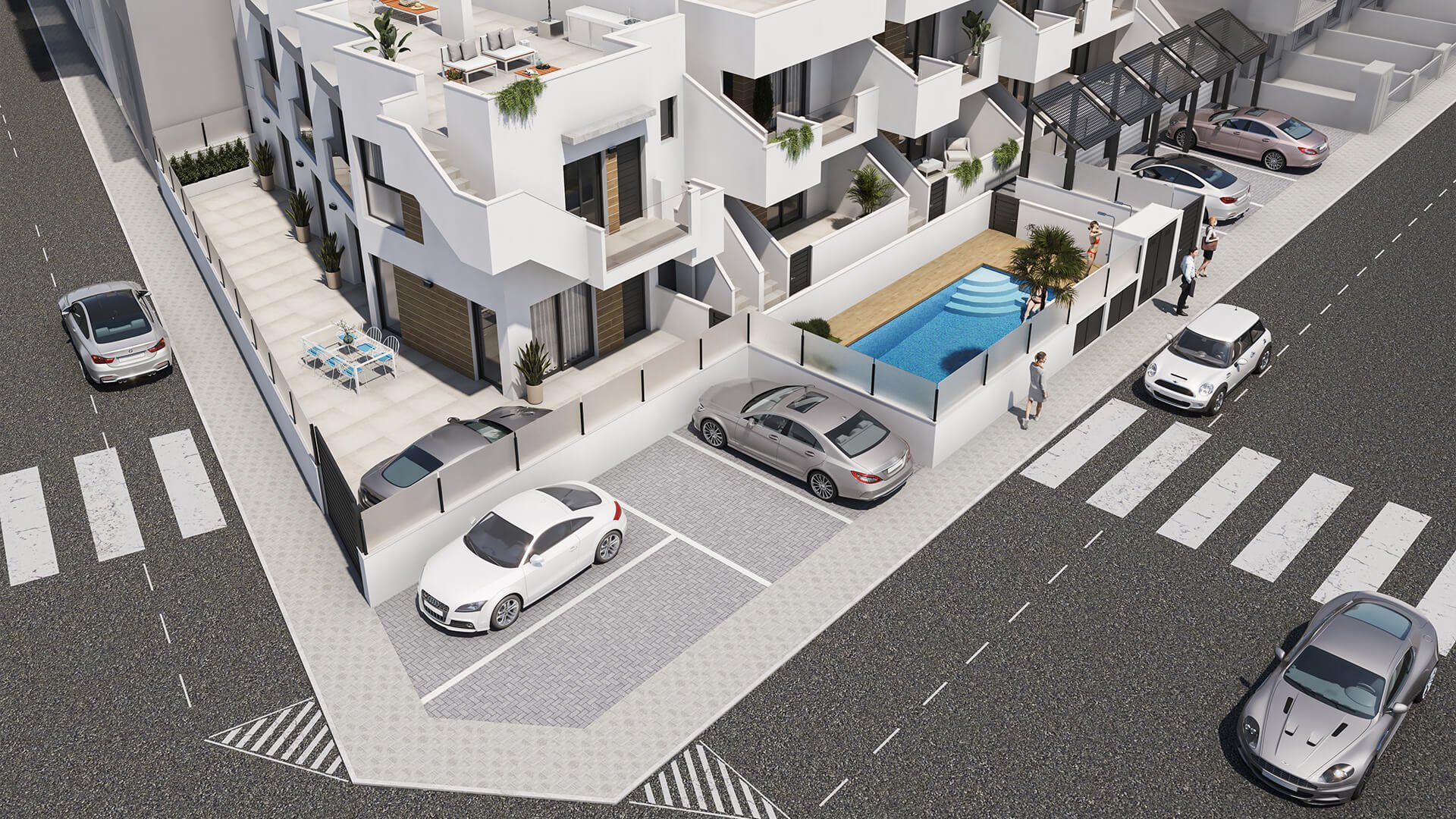 Bungalow in Villas Joblan 2, San Pedro del Pinatar, Murcia, Spain 3 bedrooms, 97 sq.m. No. 125799