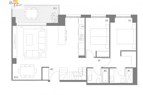 Penthouse for sale Valencia, Spain 3 bedrooms, 130 sq.m. No. 127143 - photo 6