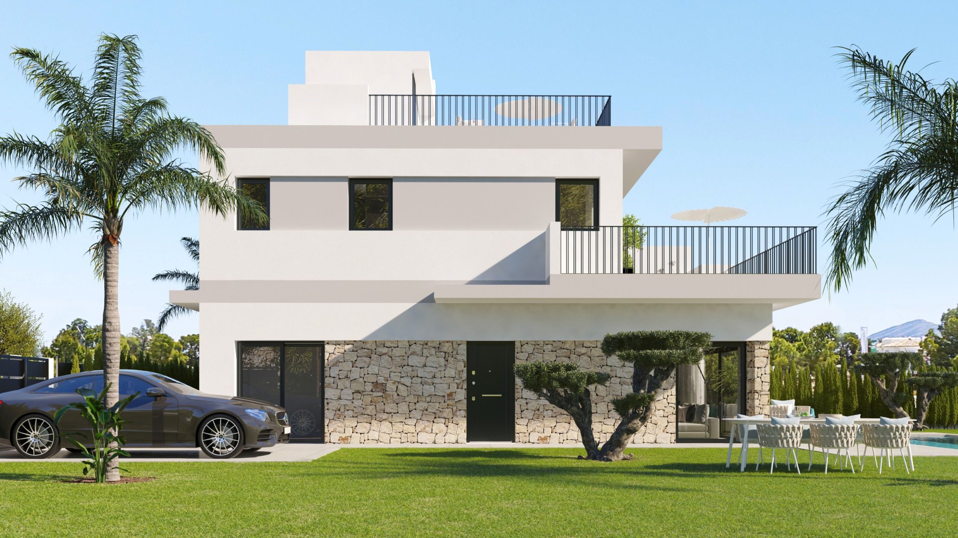 Villa in San Miguel de Salinas, Alicante, Spanien 3 Schlafzimmer, 237 m2 Nr. 132585
