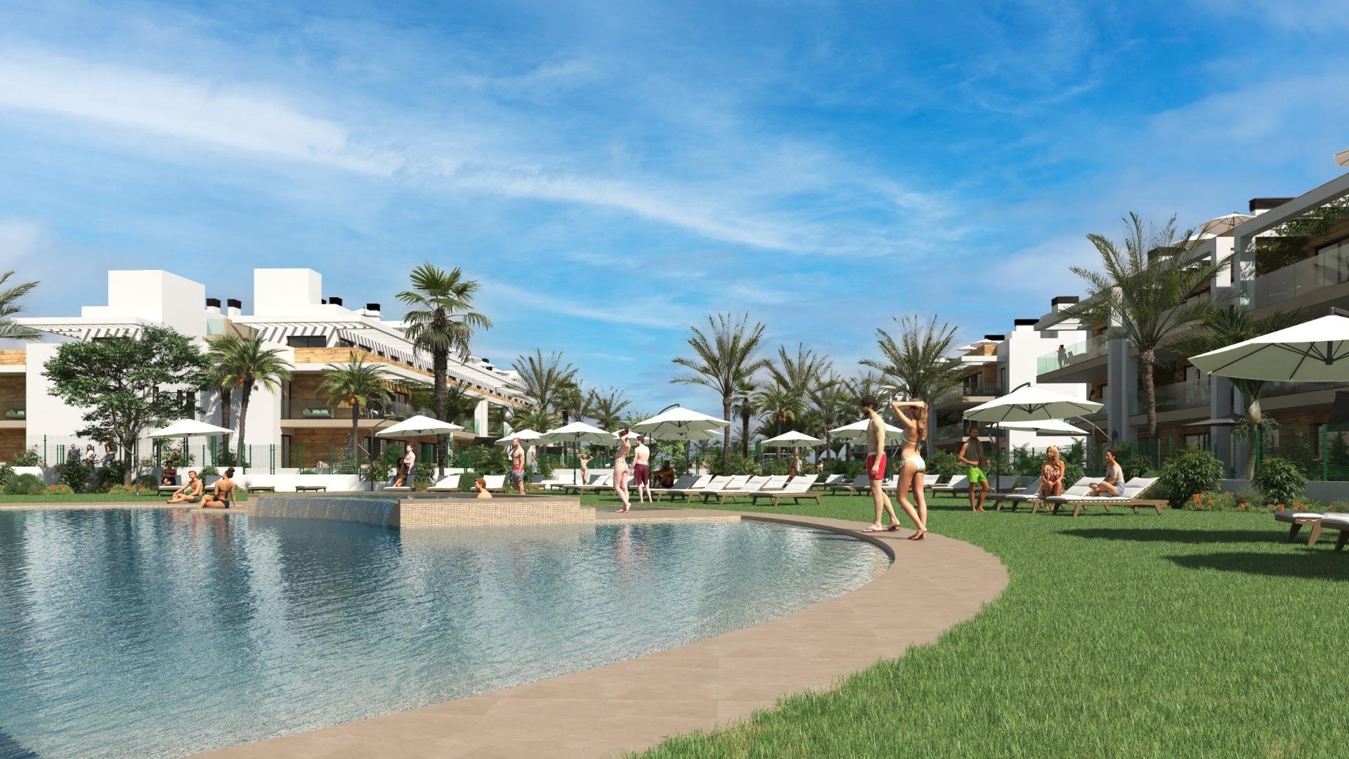 Penthouse in Los Alcazares, Murcia, Spain 3 bedrooms, 110 sq.m. No. 128581