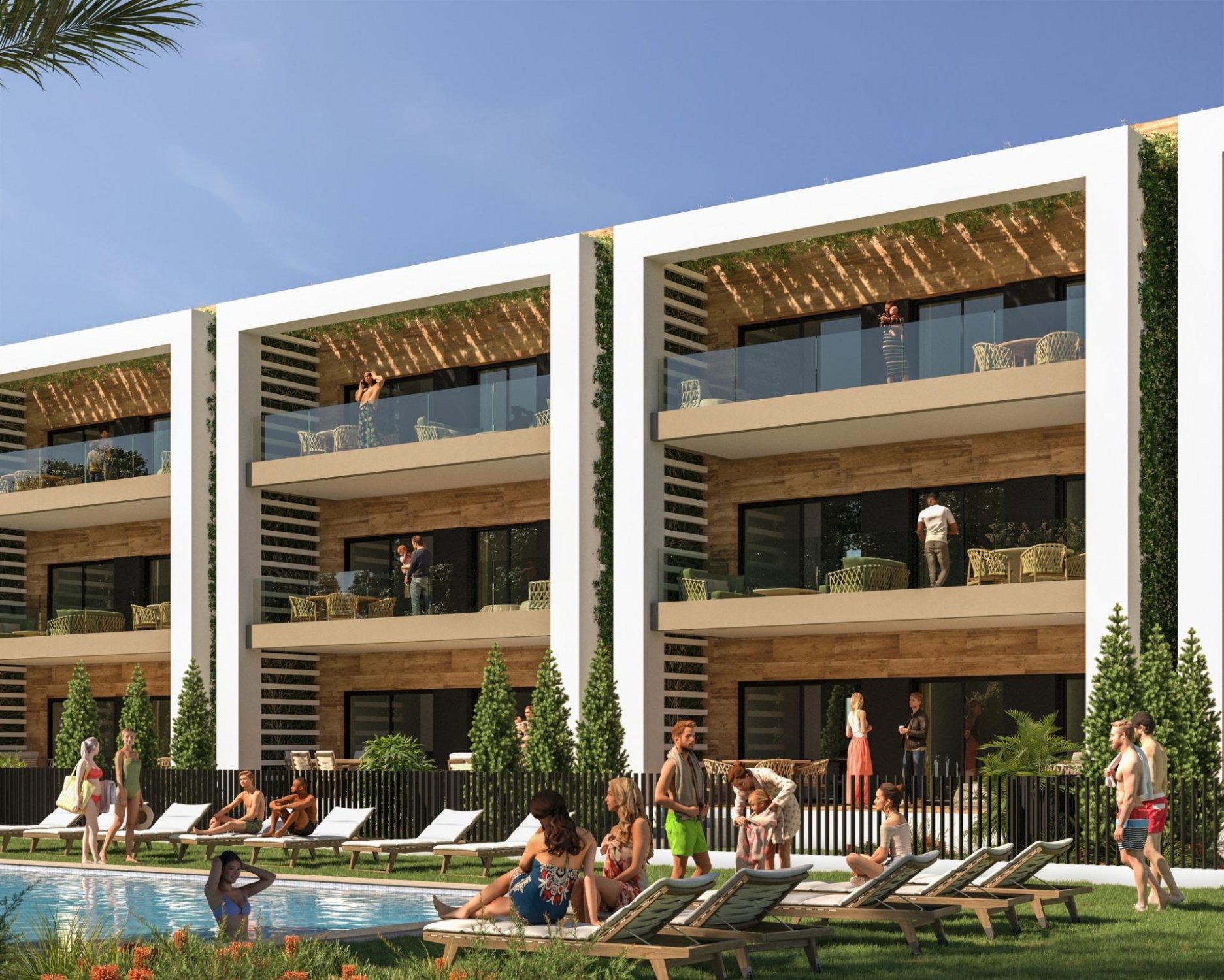 Penthouse in Los Alcazares, Murcia, Spain 3 bedrooms, 110 sq.m. No. 128581