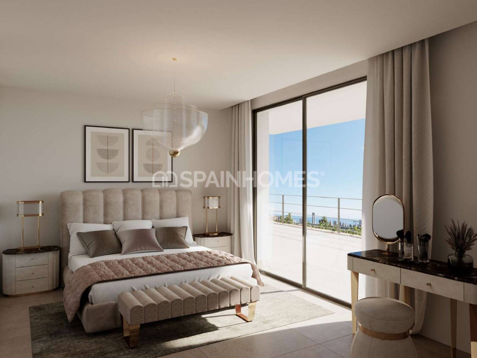 Villa a Finestrat, Alicante, Spagna 5 camere da letto, 365 mq. N° 121752