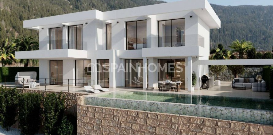 Вилла в Финестрат, Аликанте, Испания 5 спален, 365м2 №121752