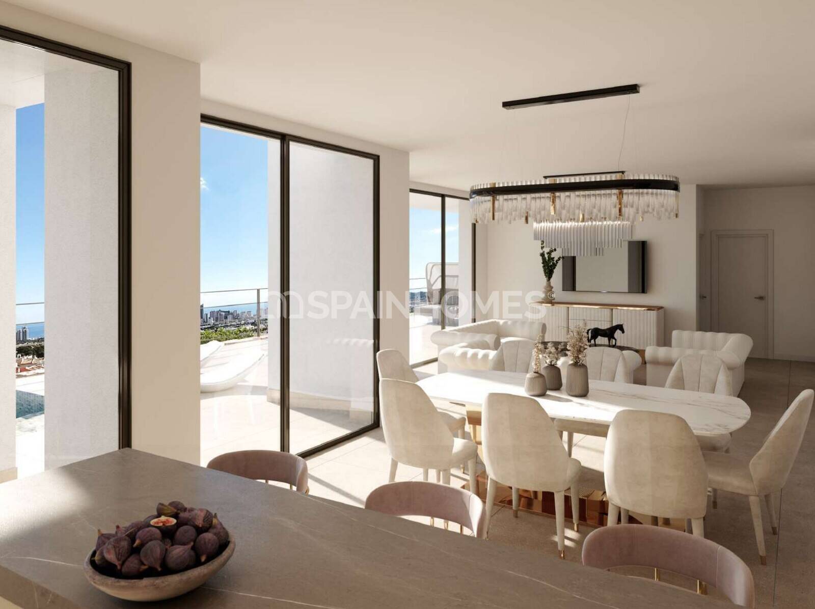 Villa a Finestrat, Alicante, Spagna 5 camere da letto, 365 mq. N° 121752